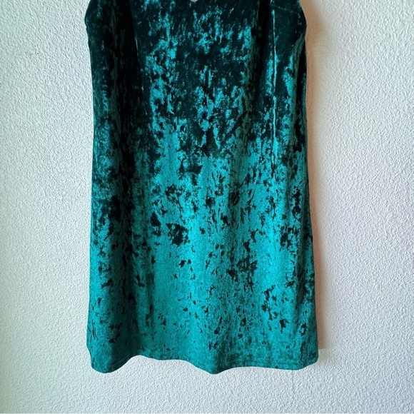 Blue Blush Dresses Blue Blush Green Velvet Dress Small 9s Vibes